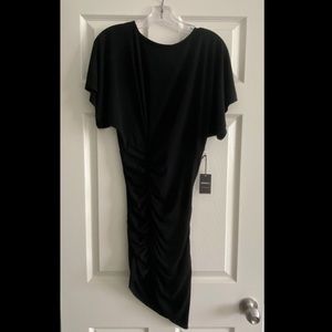 Side ruched dress